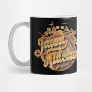 Tour Music Designs Vintage Retro - Jason Aldean Mug